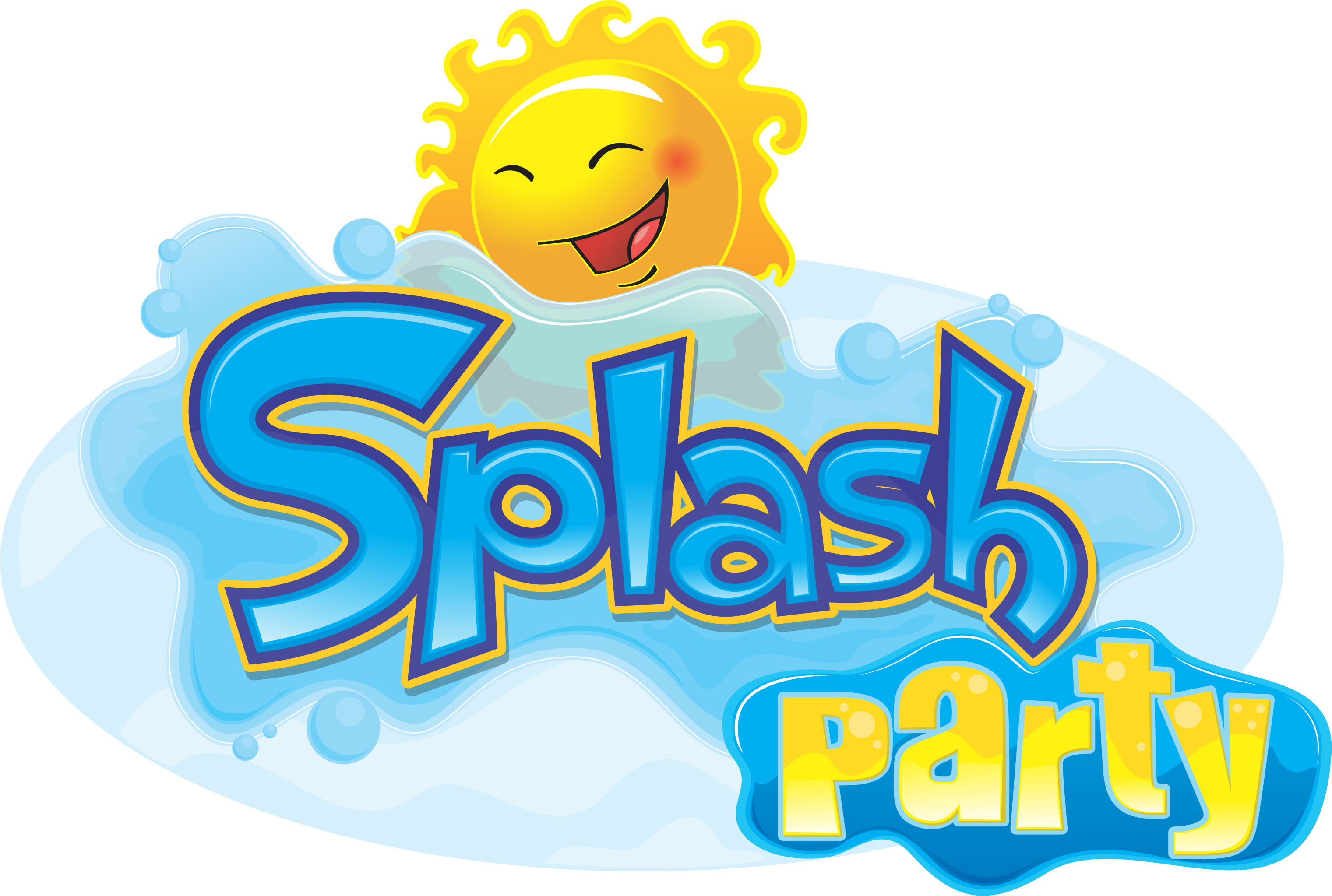 Party Invitations By Invitation Consultants - Splash Party Clip Art (3042x2047)