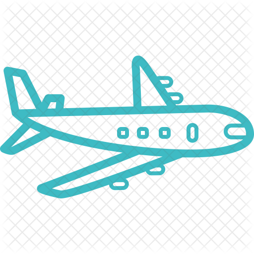 Aeroplane Icon - Airplane (512x512)