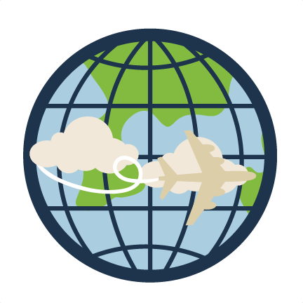 Airplane Flying Over Earth Svg Cutting File Earth Svg - Convection Currents In The Mantle (432x432)