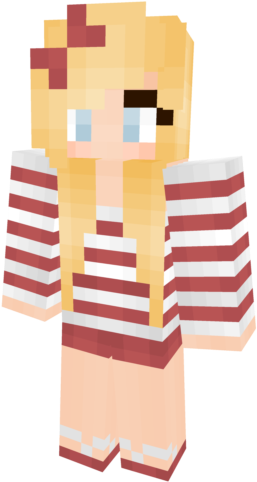 Skins Kawaii Minecraft - Hair (640x640)