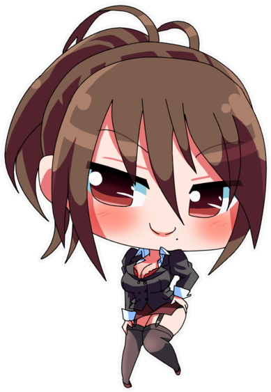Mida Chibi Yandere Sim - Yandere Simulator Chibi Rivals (400x574)