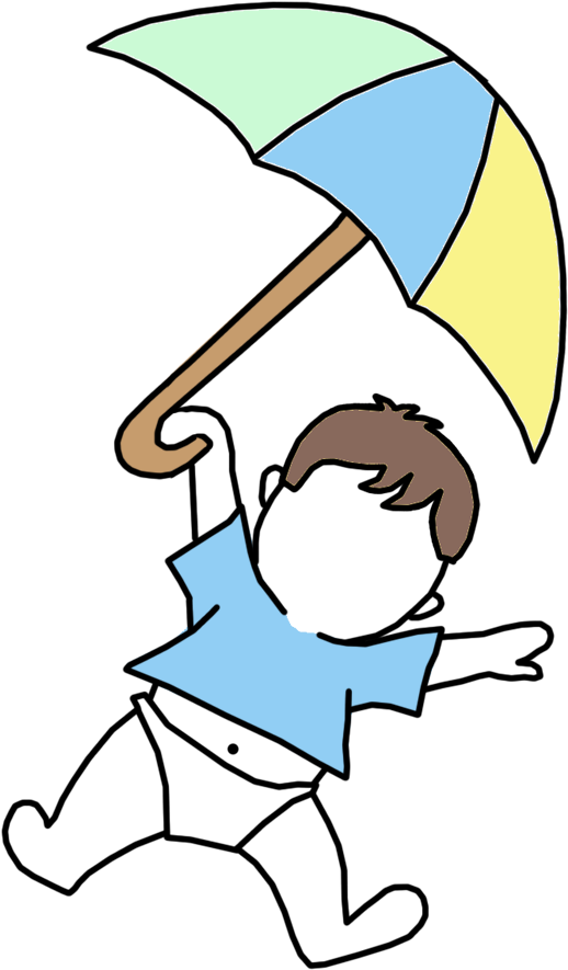 Umbrella Baby Fill In The Blank Shower Invitation - Umbrella Baby Fill In The Blank Shower Invitation (1000x1000)