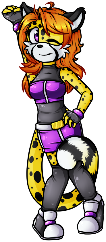 At-asha The Cheetah By Elchemy - Cheetah (493x882)