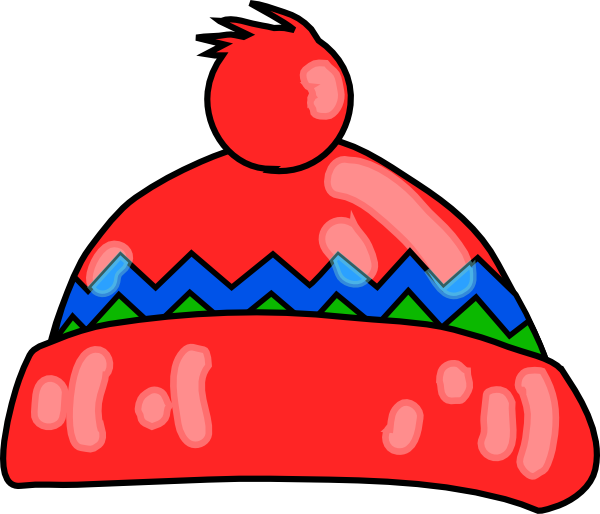 Winter Hat And Gloves Clipart - Winter Clothes Clipart (600x514)