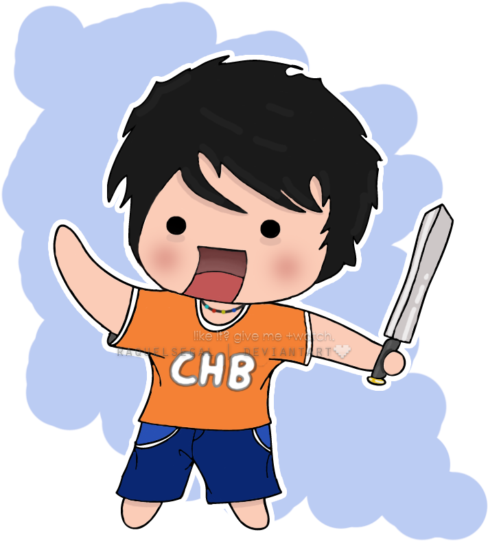 Percy Jackson Chibi By Raquelsegal - Digital Art (900x900)