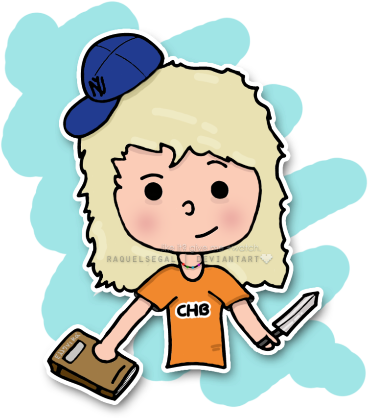 Annabeth Chase Chibi By Raquelsegal - Annabeth Chase Chibi (900x900)