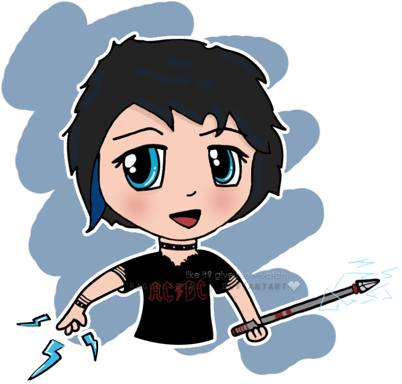 Thalia Grace Chibi By Raquelsegal - Cartoon (894x894)