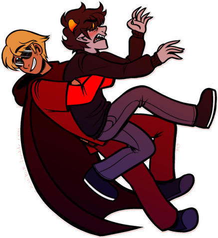 Happy Valentine's Day @shamebeast - Cartoon (500x500)