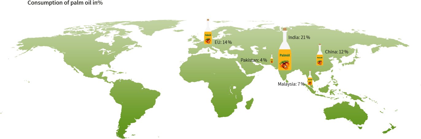 Germany Accounts For Just Under Two Per Cent Of Global - World Map (1371x730)
