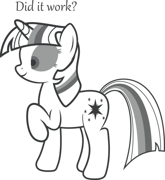 Pony Horse Clip Art Line Art White Face Black Black - Cartoon (548x600)