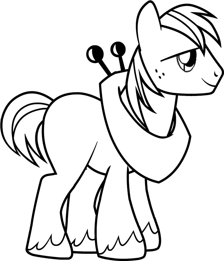Doodlecraft My Little Pony Big Mac Nope Shirt - My Little Pony Coloring Pafge (800x900)