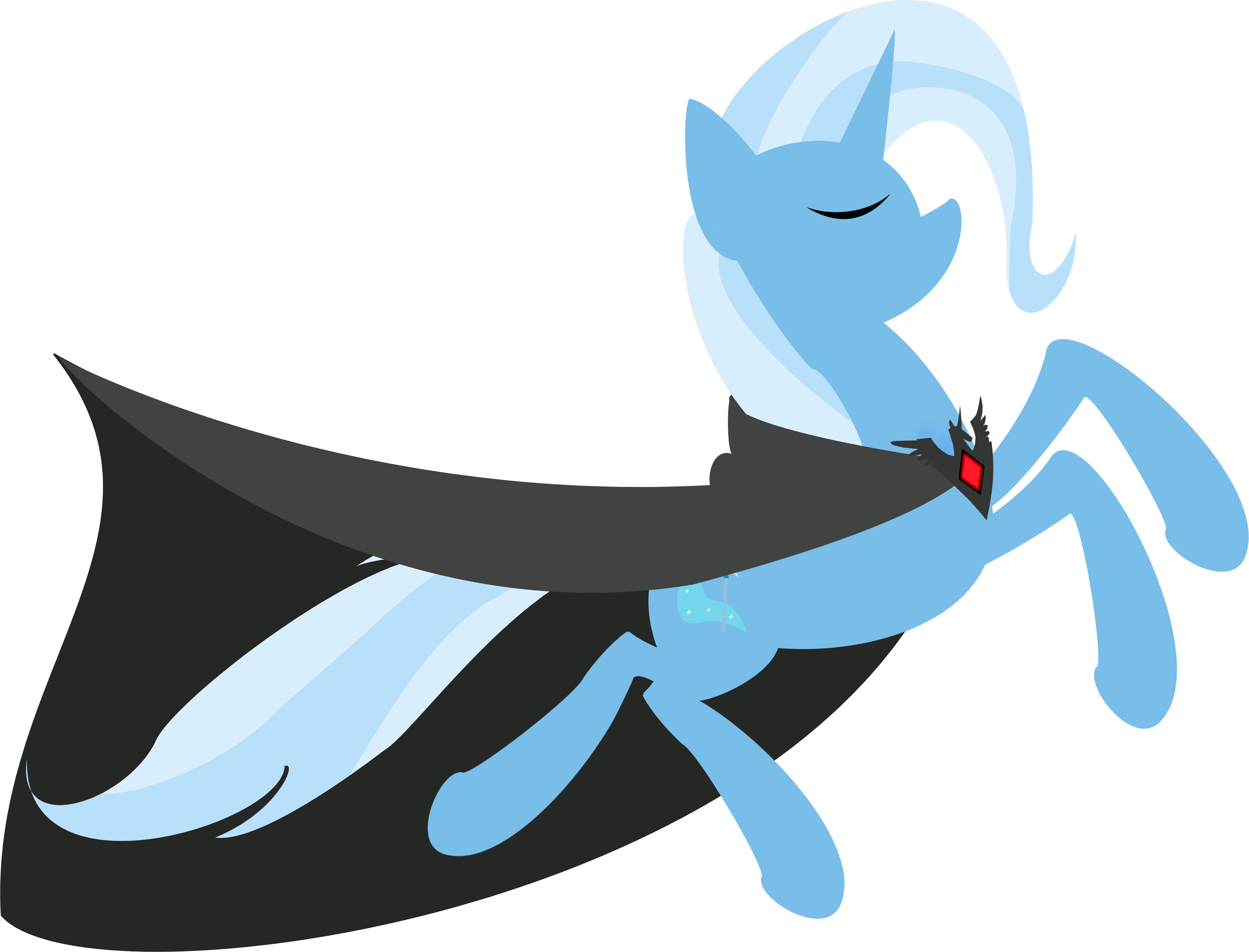 White Black Mammal Vertebrate Fictional Character Cartoon - Cartoon (4403x3358)