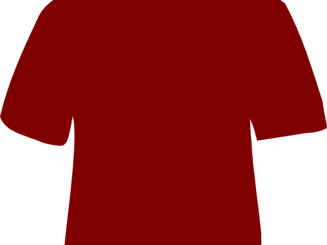 Maroon Clipart Red Tshirt - Active Shirt (640x480)