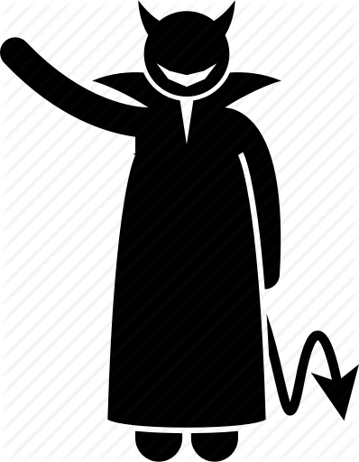 Red Devil Powerful - Devil (398x512)