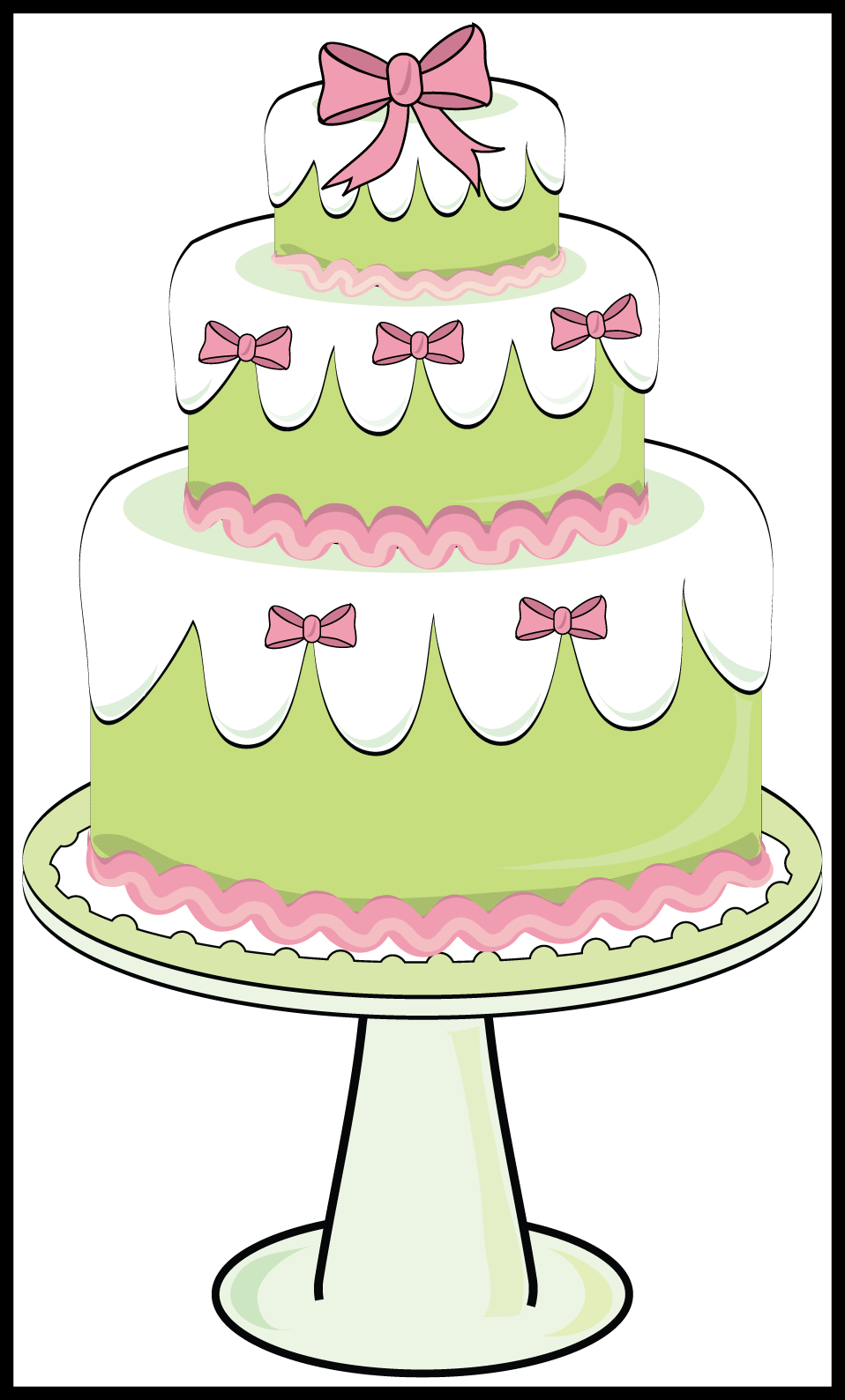 Cake Png Wedding Cake Png Transparent Stunning Wedding - Wedding Cake Clip Art (958x1588)