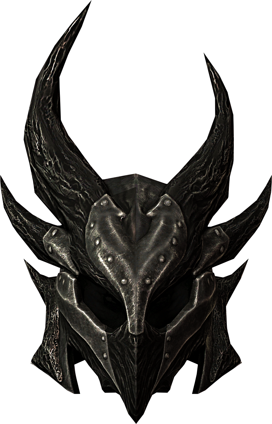 Daedric Helmet - Crown Of The Dragon (940x1461)