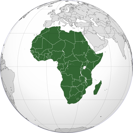 Africa Wiki Best Of Africa - Biggest Continent In The World (550x550)