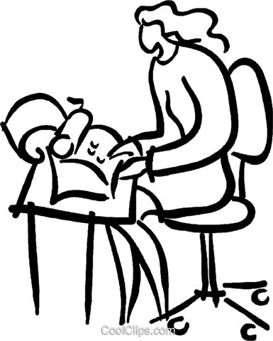 Secretary Typing A Letter Royalty Free Vector Clip - Clip Art (385x480)
