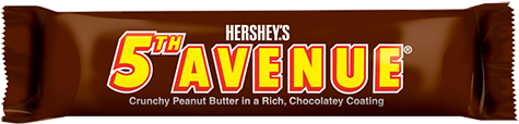 Image Result For Candy Bars - 5th Avenue Candy Bar - 2 Oz Bar (500x500)