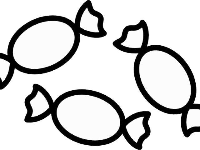 Sweets Clipart Black And White - Black And White Sweet Clipart (640x480)