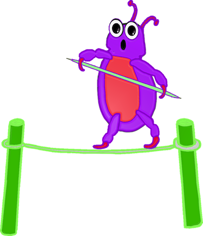 Flea Tightrope Png - Tightrope (400x464)