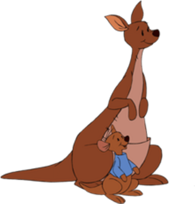 Winnie The Pooh Kanga And Roo - Winnie The Pooh Characters (400x400)
