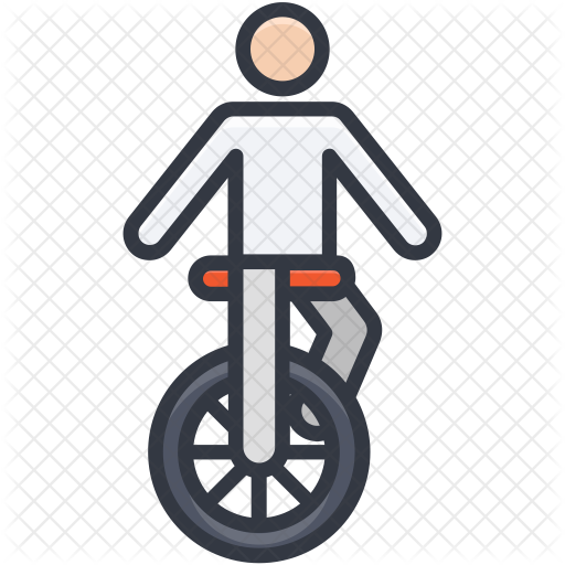 Wheel Balancing Icon - Tightrope Walking (512x512)