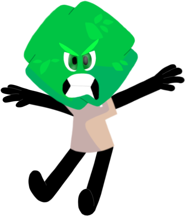 Tree Yet Again By Agoldspirit - Cartoon (768x768)