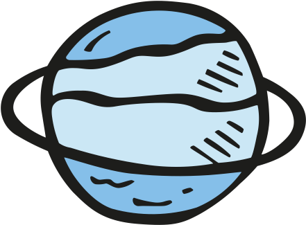 Uranus Icon - Neptune Icon Bumpy Planets Iconset Thomas Veyrat (512x512)