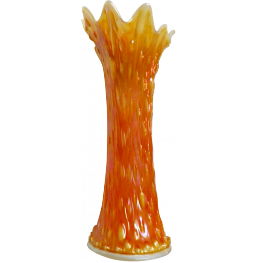 Northwood Tree Trunk Marigold On Milk Glass M - Vase (540x540)