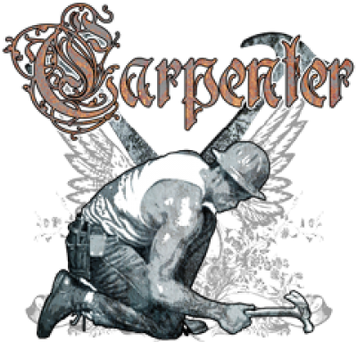 Fashion Carpenter Clothing For Men, Wholesale Bulk - Death 17th Century Nthe Winged Hourglass And Scythe (400x400)