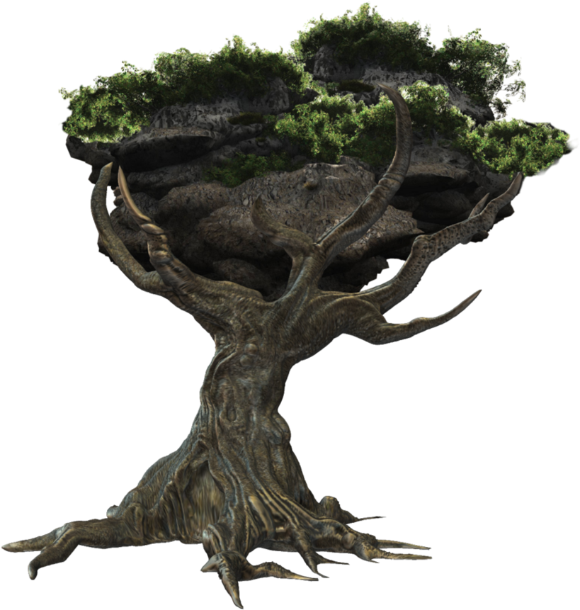 Fantasy Tree Png By Mysticmorning - Fantasy Tree Png (857x933)