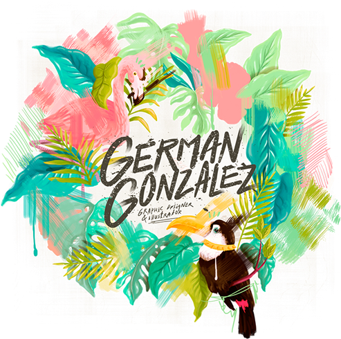 German Gonzalez Is A Graphic Designer And Illustrator - German Gonzales Ilustrador Colombiano (600x508)