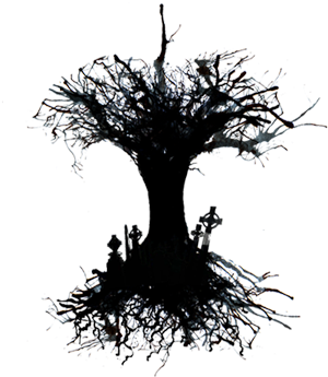 Undertheappletree Logo 400 - Animated Black Tree Transparent (400x400)