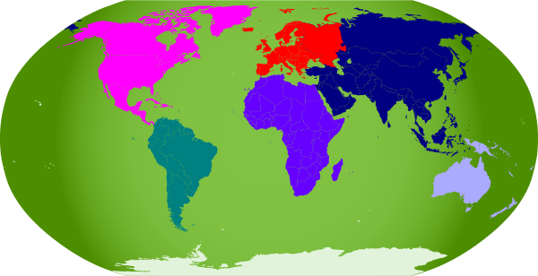 World Map Clipart Child Friendly - 2014 Fifa World Cup (600x308)