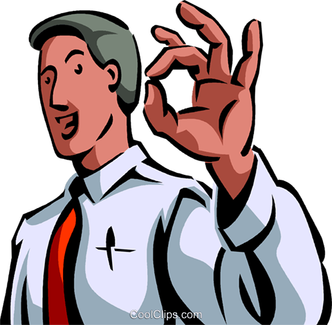 Accomplishment Royalty Free Vector Clip Art Illustration - Satisfaction Clipart (480x470)