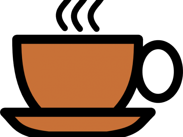 Brown Coffee Cliparts - Coffee Cup Clip Art (640x480)