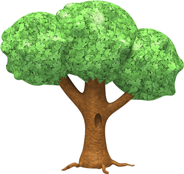 Stickers Pour Enfants - Tree (600x580)