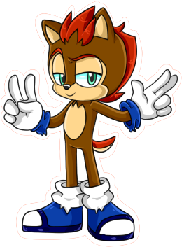 Sonic & Sally Child, Ranger - Sonic X Sally Kids (300x500)