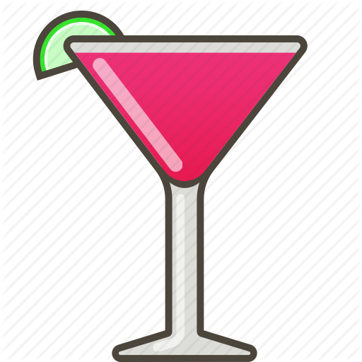 Cosmopolitan Clip Art And Stock Illustrations - Cocktail (512x512)