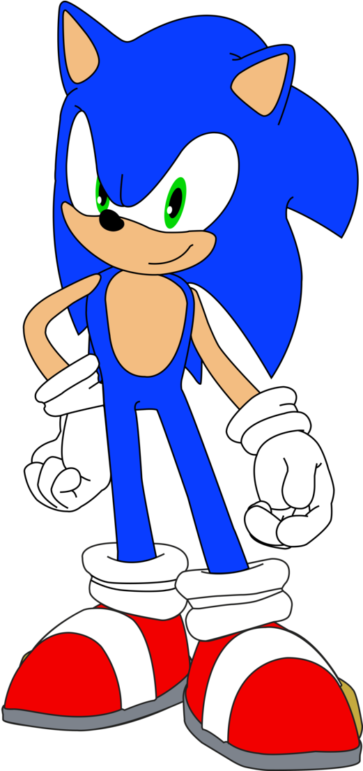 Sonic The Hedgehog By Retromadnesszone - Sonic Unleashed Sonic Artwork (723x1105)