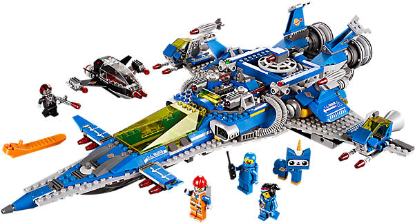 Benny's Spaceship - Lego Movie Lego Sets (600x450)
