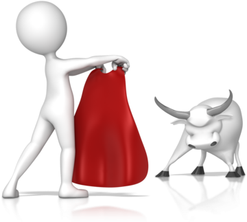 Coolest Picture Of Scales Of Justice Stick Figure Bull - Confidence Stick Figure (400x346)