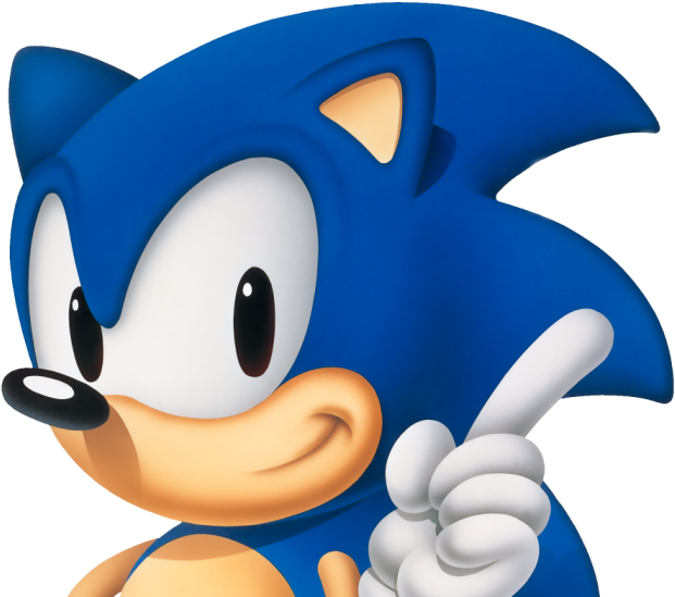 Sonic-the - Classic Sonic The Hedgehog (640x552)