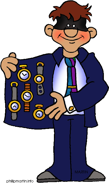 Criminal Clipart Free - Crime Clip Art (390x648)