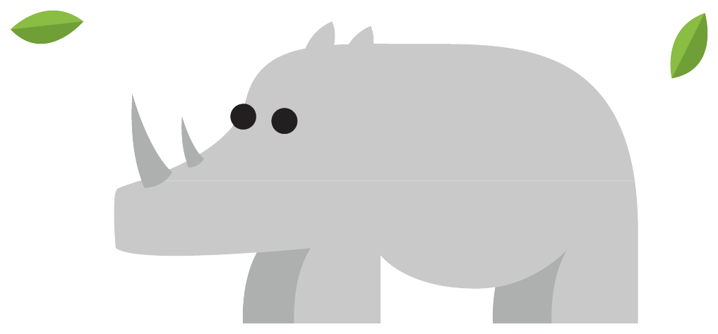 Elephant Text Illustration - Elephant Text Illustration (1017x474)