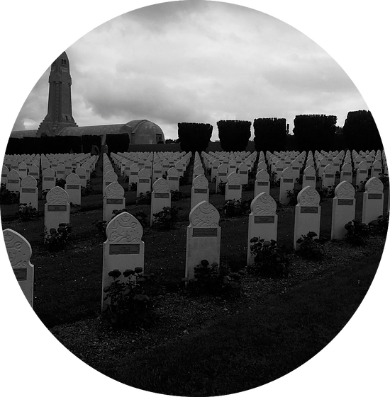 Globalising & Localising The Great War Network, University - Cemetery (550x561)