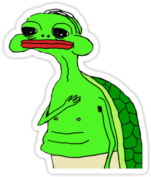 Saddest Pepe - You Nut Fast Meme (375x360)