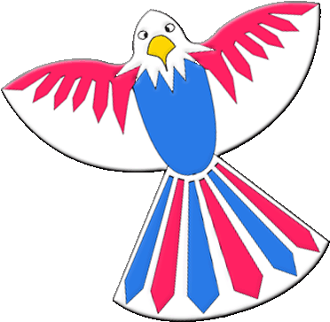 Traditional Kite Clip Art - Designs Of A Kite (403x390)