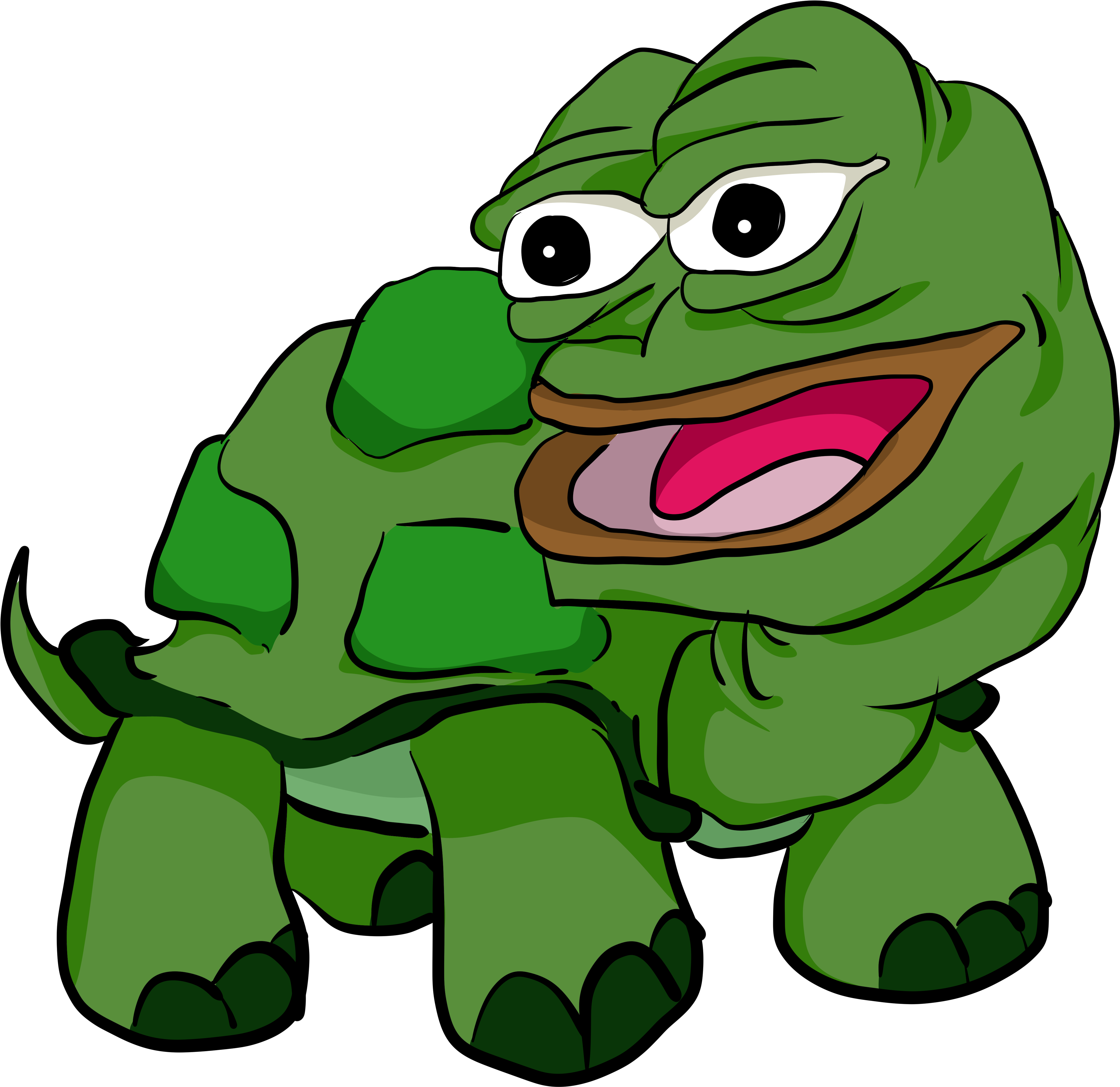 Pepe The Turtle - Pepe The Turtle (6600x10200)